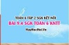 Bài 9.4 SGK Toán 6 tập 2 Kết nối tri thức
